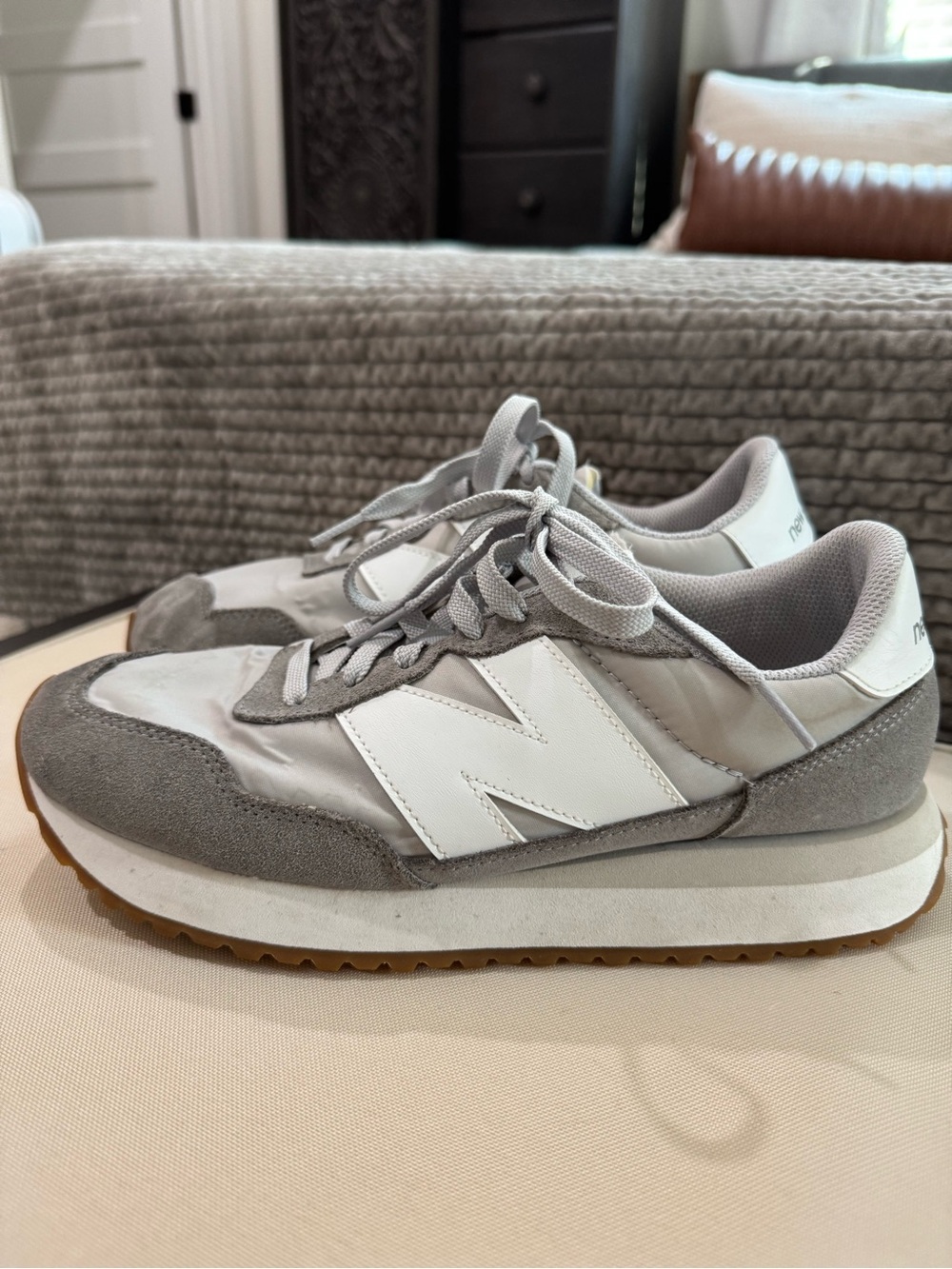 New Balance Women’s 237 Marblehead Grey sneakers size 10